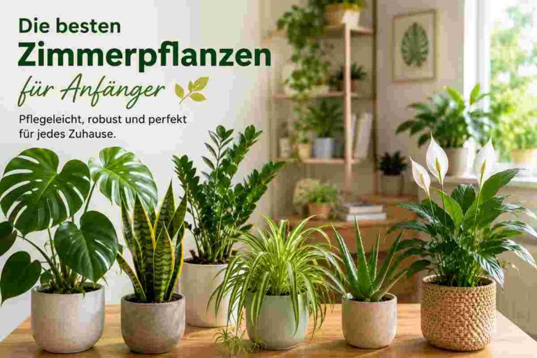 Die besten Zimmerpflanzen für Anfänger